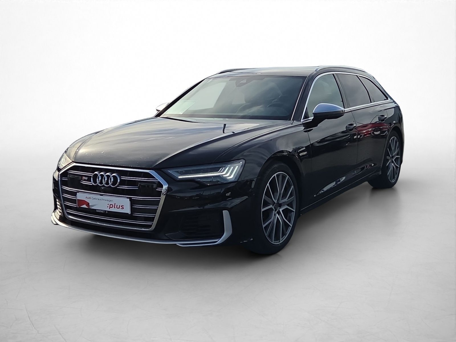 Audi S6 2023 г. Чёрный, пробег 53610 км