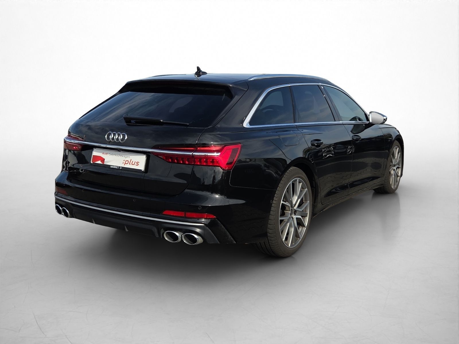Audi S6 2023 г. Чёрный, пробег 53610 км