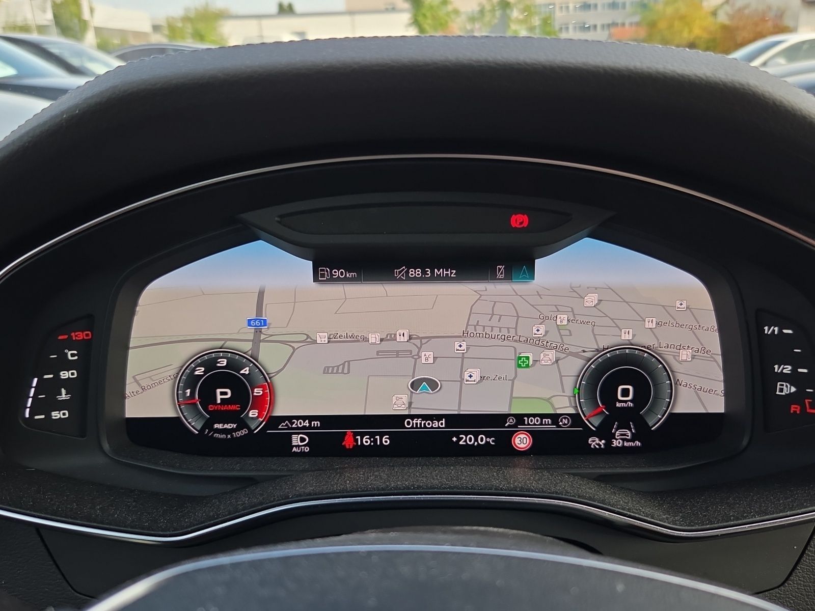 Audi S6 2023 г. Чёрный, пробег 53610 км