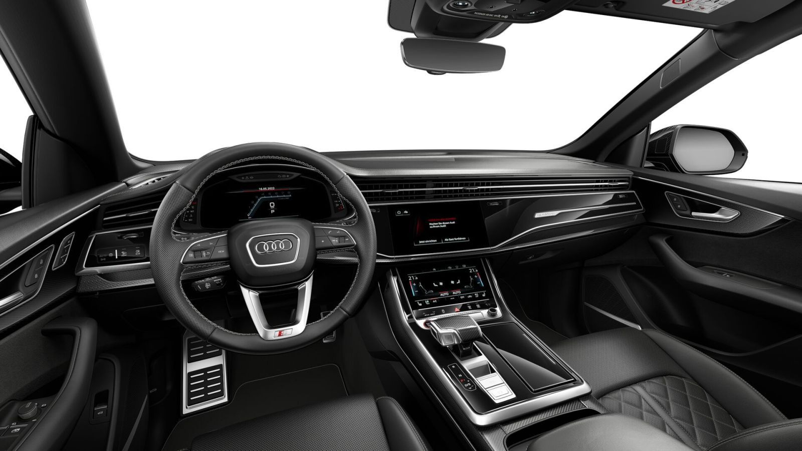 Audi SQ8 2023 г. Чёрный, пробег 56784 км