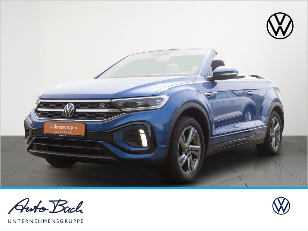 Volkswagen T-Roc 2023 г. Синий, пробег 44320 км