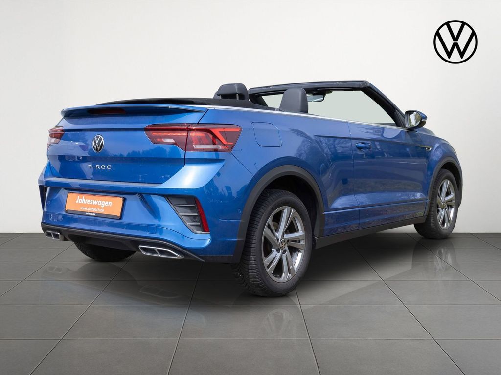 Volkswagen T-Roc 2023 г. Синий, пробег 44320 км