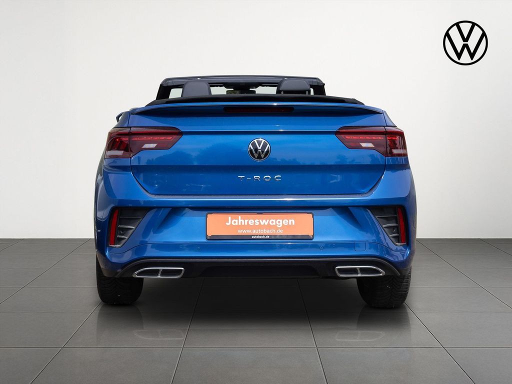 Volkswagen T-Roc 2023 г. Синий, пробег 44320 км
