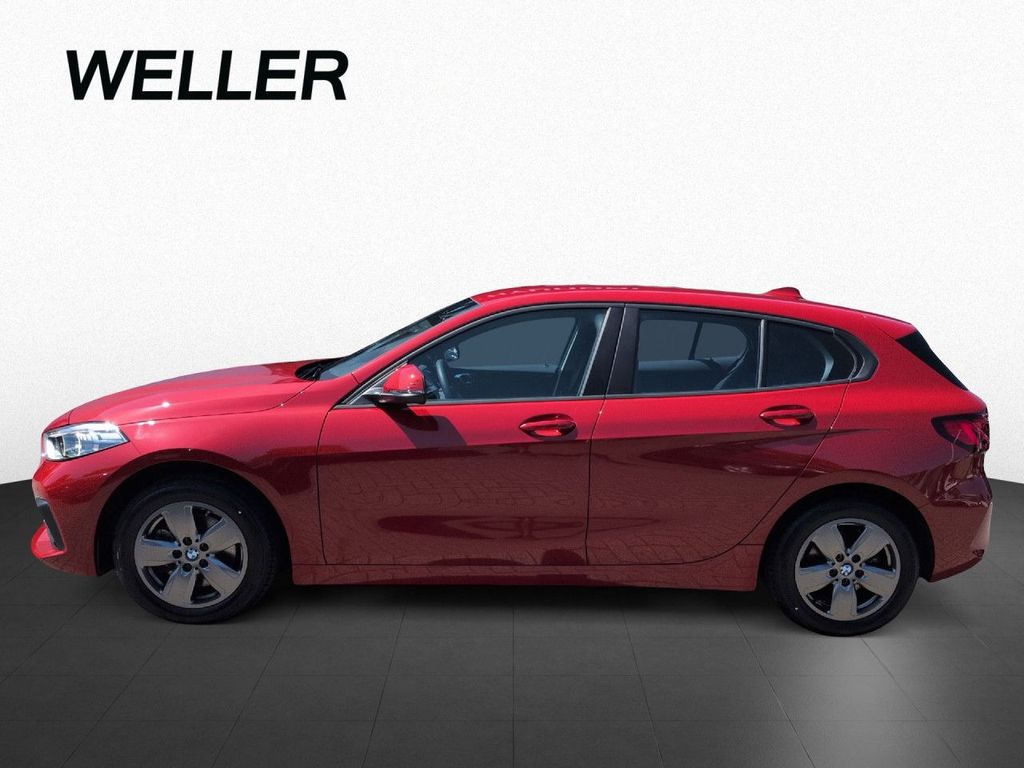 BMW 116 2023 г. Красный, пробег 38655 км