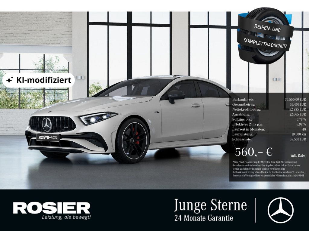 Mercedes-Benz CLS 53 AMG 2023 г. Белый, пробег 37319 км