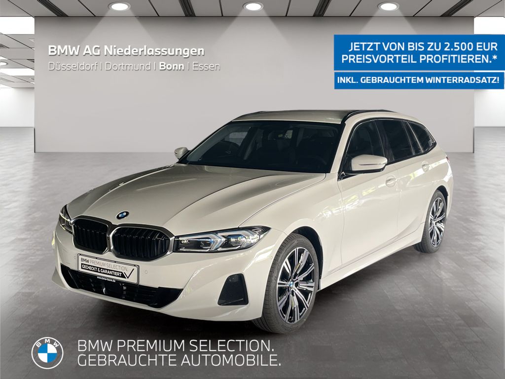 BMW 330 2025 г. Белый, пробег 20973 км