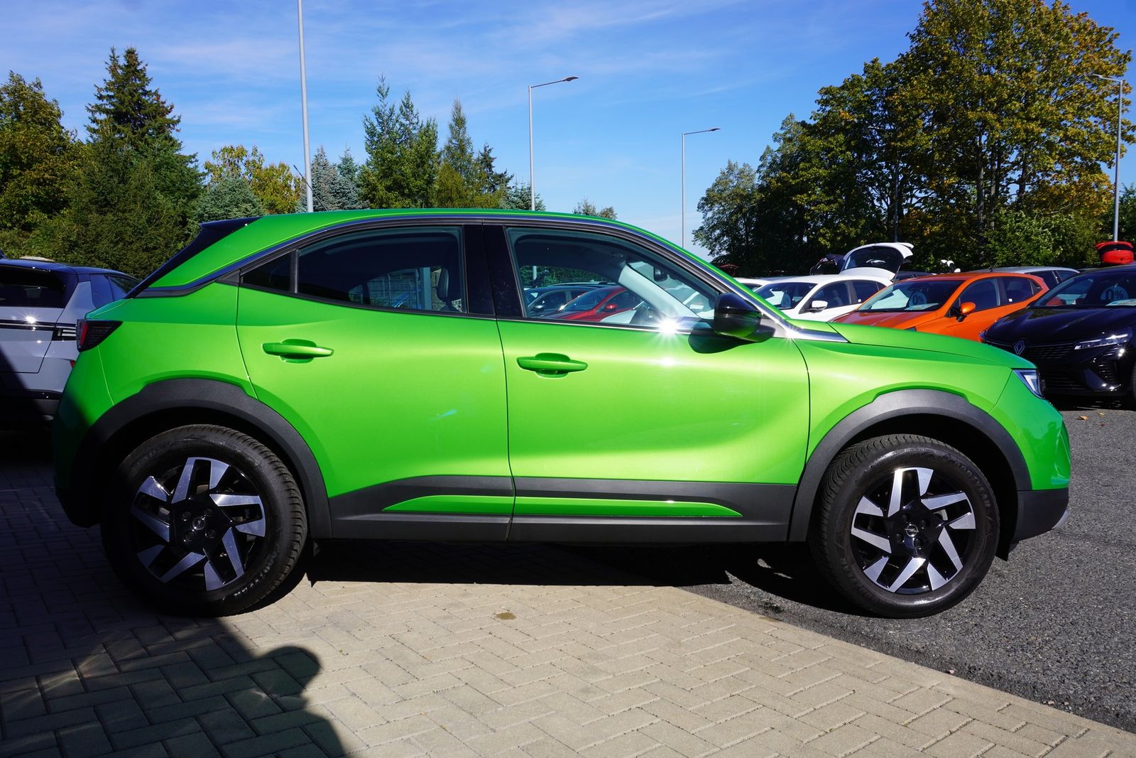 Opel Mokka 2022 г. Зелёный, пробег 45755 км