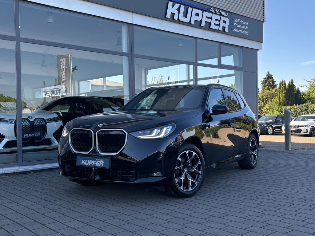 BMW X3 2025 г. Чёрный, пробег 17800 км