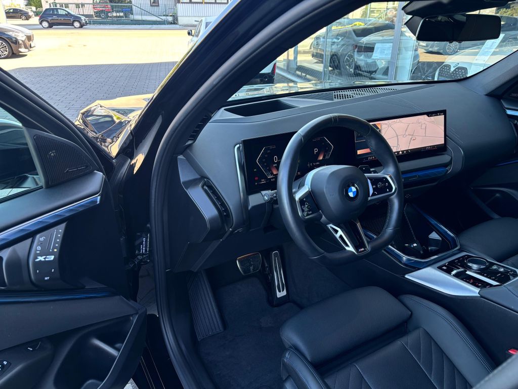 BMW X3 2025 г. Чёрный, пробег 17800 км