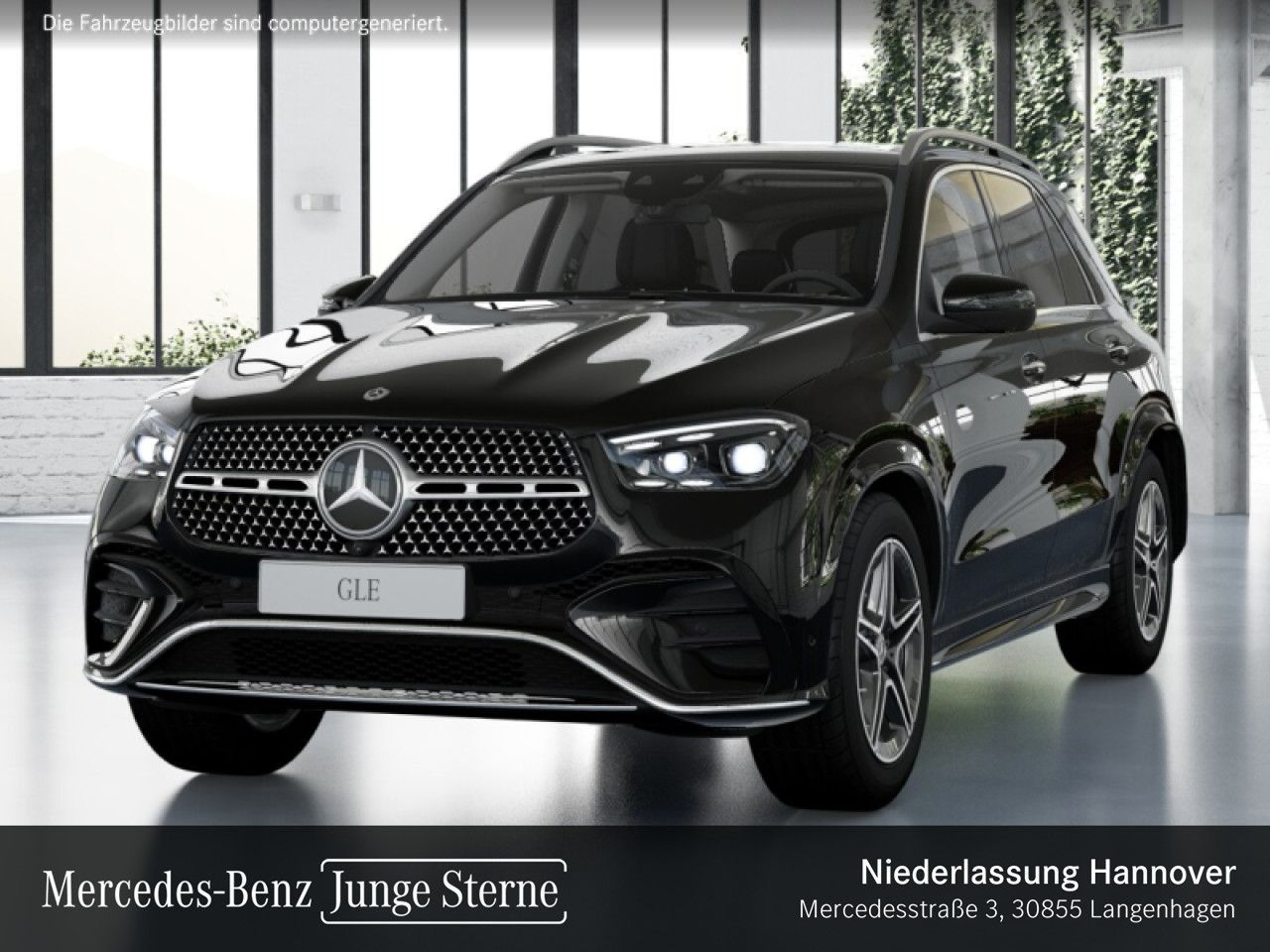 Mercedes-Benz GLE 450 2023 г. Чёрный, пробег 49480 км