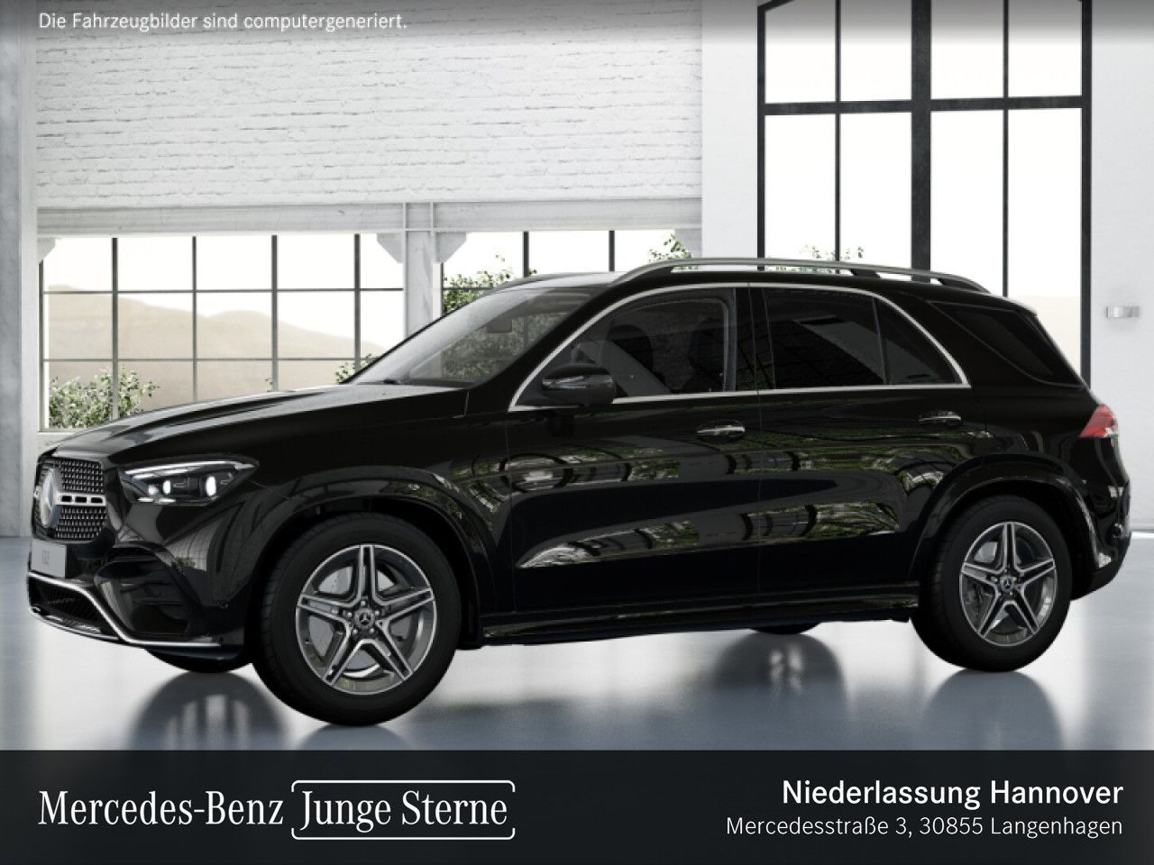 Mercedes-Benz GLE 450 2023 г. Чёрный, пробег 49480 км