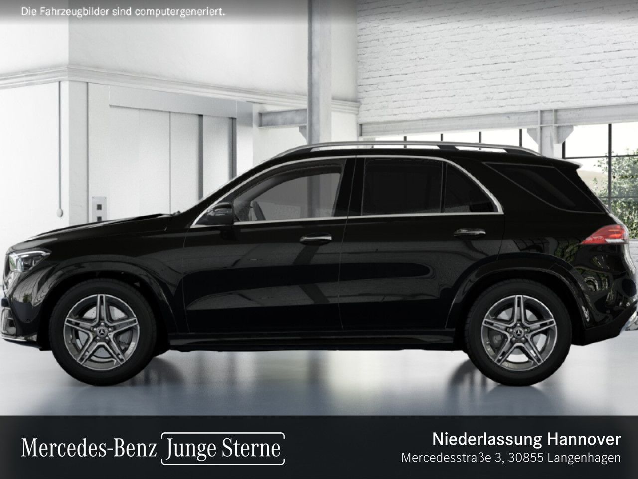 Mercedes-Benz GLE 450 2023 г. Чёрный, пробег 49480 км