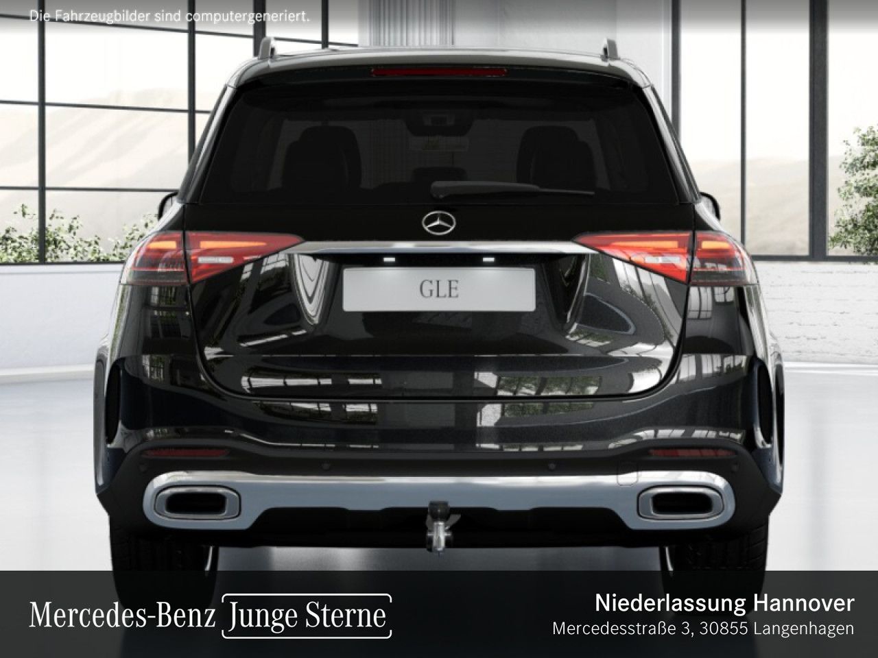 Mercedes-Benz GLE 450 2023 г. Чёрный, пробег 49480 км