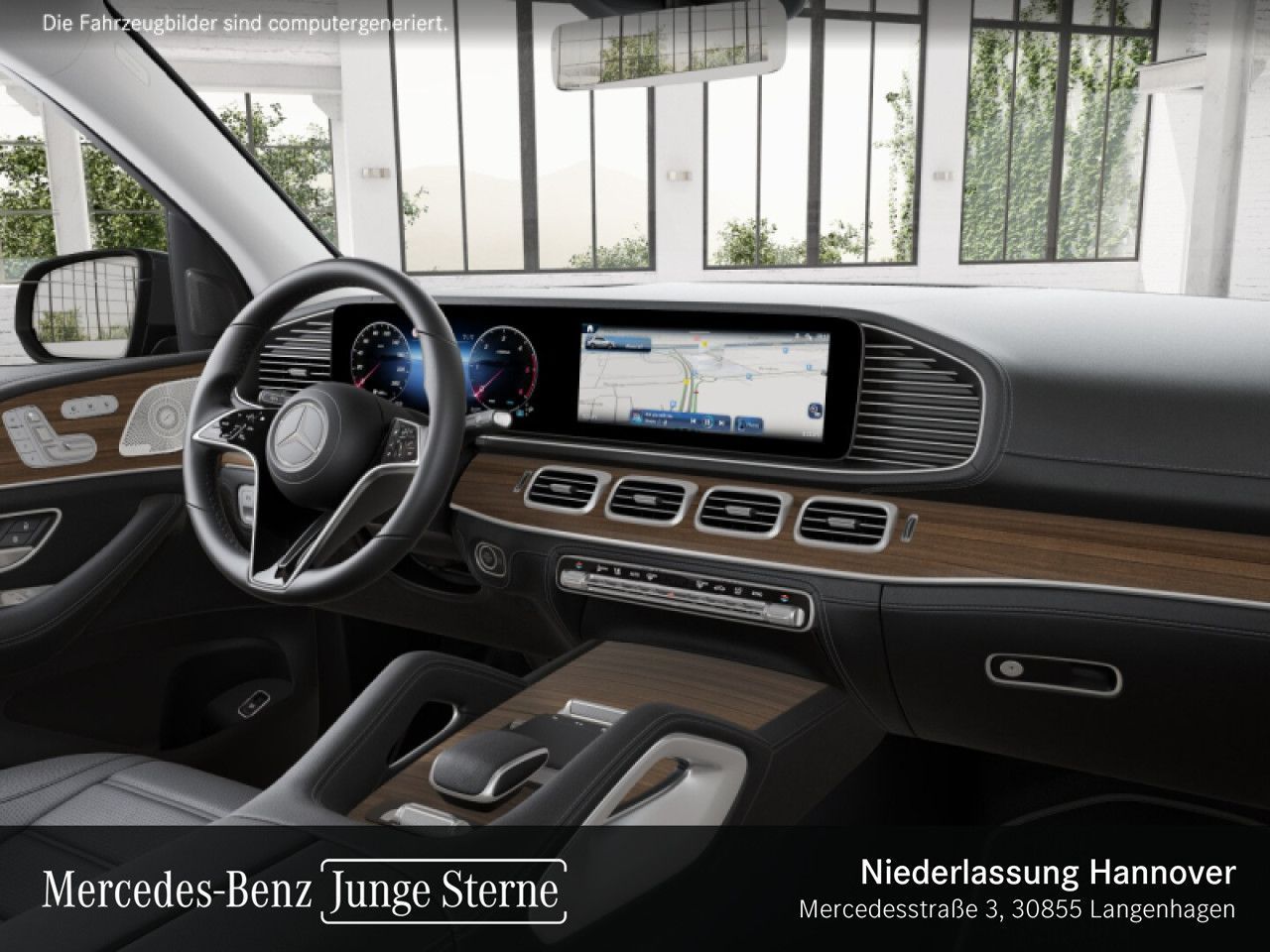 Mercedes-Benz GLE 450 2023 г. Чёрный, пробег 49480 км