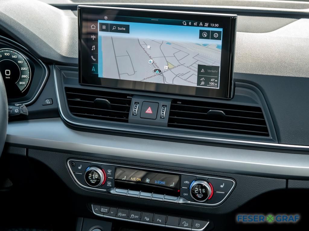 Audi Q5 2022 г. Чёрный, пробег 38517 км