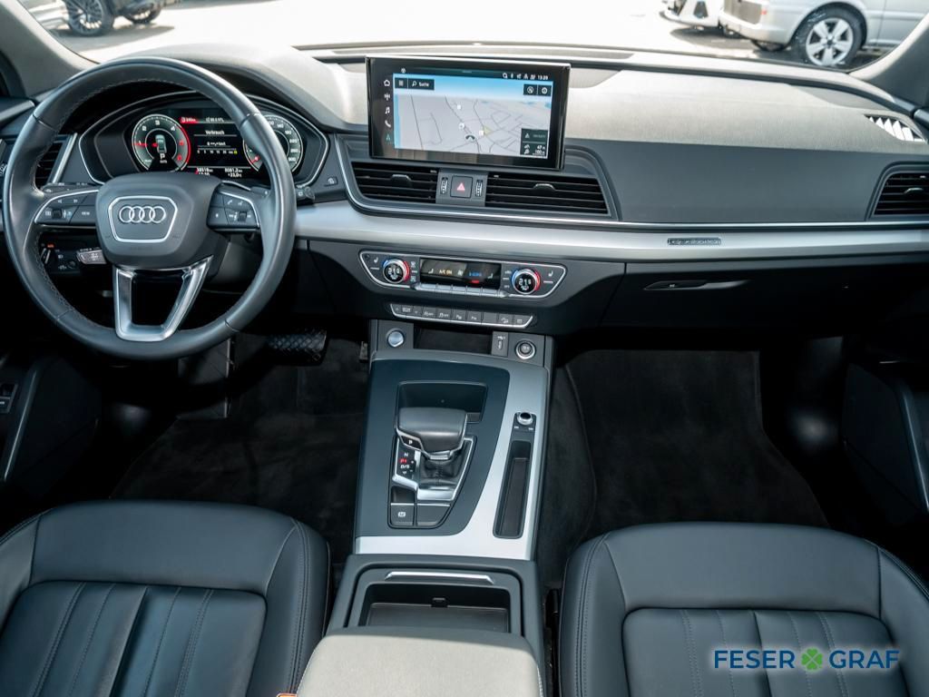 Audi Q5 2022 г. Чёрный, пробег 38517 км