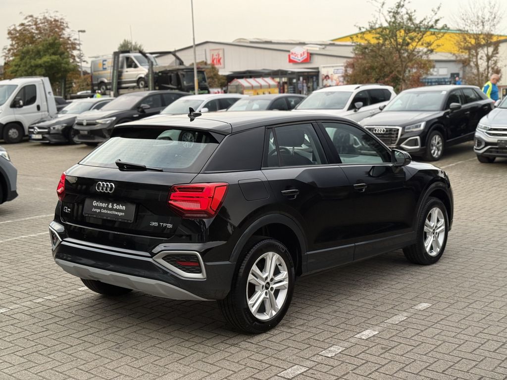Audi Q2 2023 г. Чёрный, пробег 49271 км
