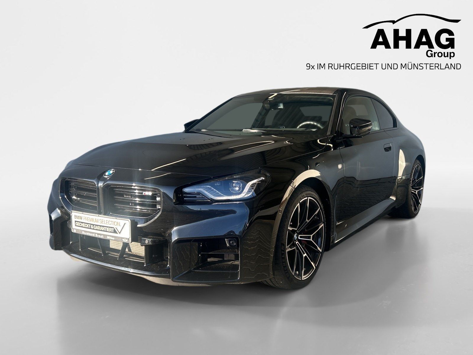 BMW M2 2024 г. Чёрный, пробег 8030 км