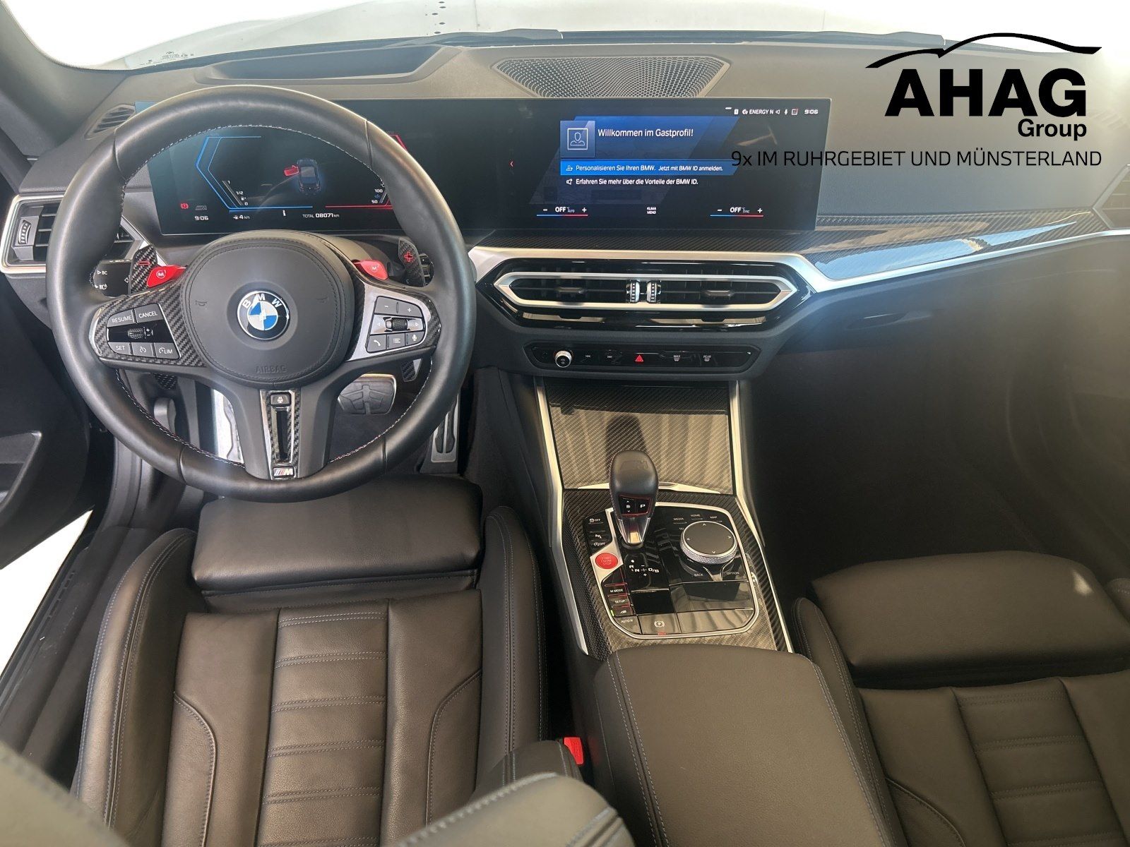 BMW M2 2024 г. Чёрный, пробег 8030 км