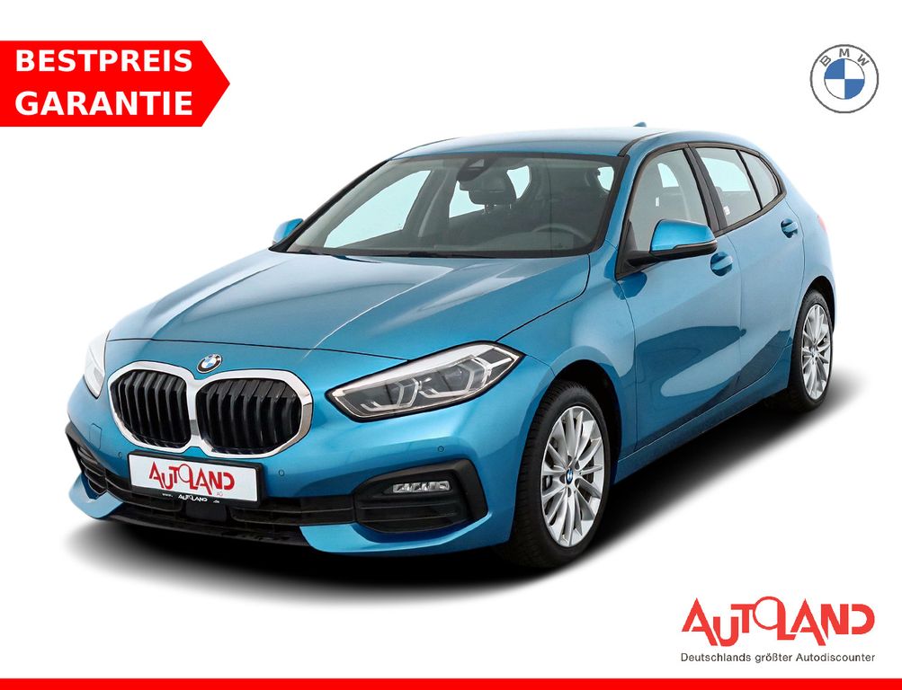 BMW 118 2024 г. Синий, пробег 38325 км