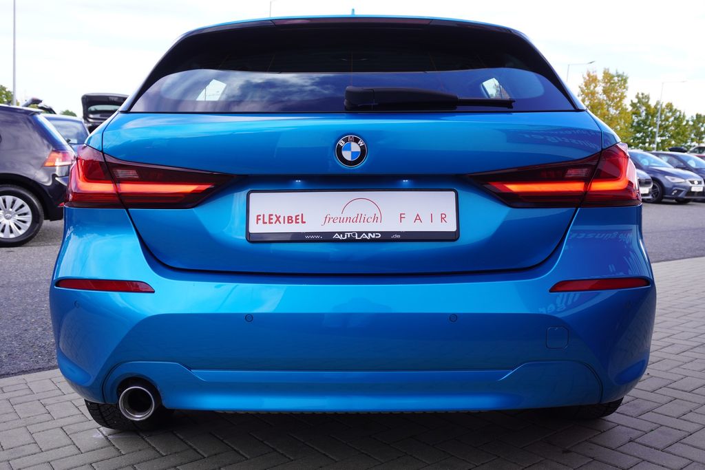 BMW 118 2024 г. Синий, пробег 38325 км