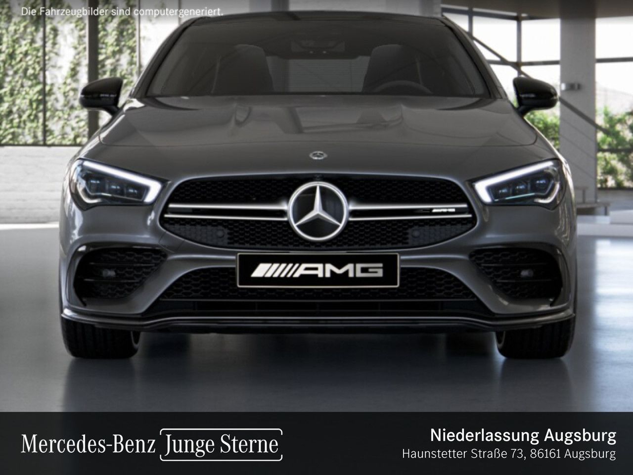 Mercedes-Benz CLA 35 AMG 2023 г. Серый, пробег 36765 км