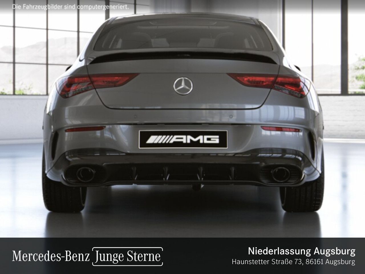 Mercedes-Benz CLA 35 AMG 2023 г. Серый, пробег 36765 км