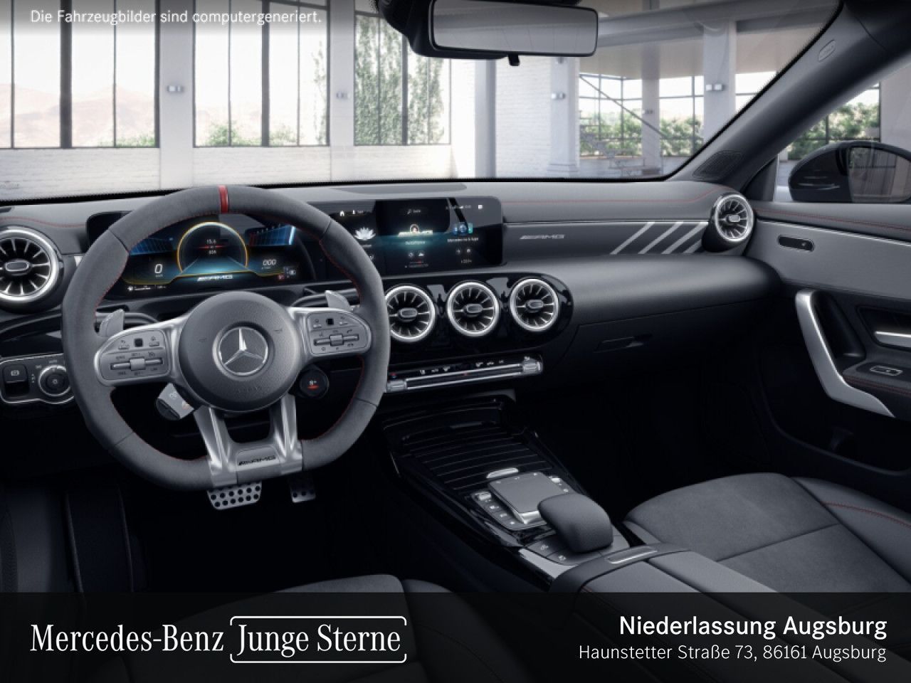 Mercedes-Benz CLA 35 AMG 2023 г. Серый, пробег 36765 км
