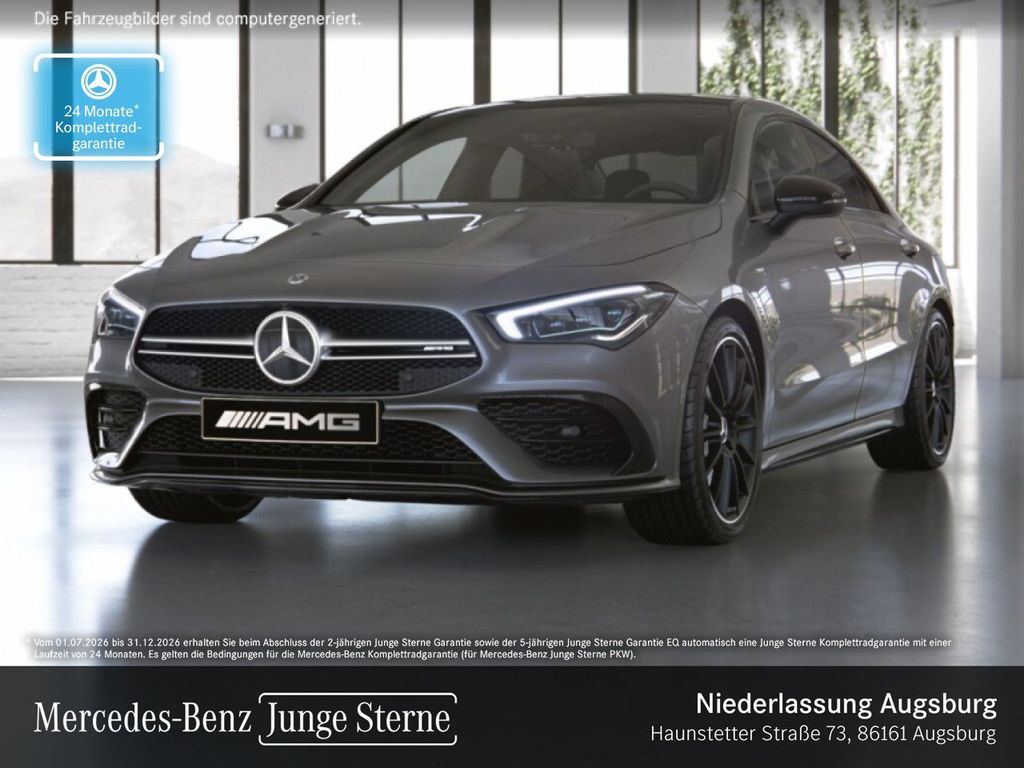 Mercedes-Benz CLA 35 AMG 2023 г. Серый, пробег 36765 км