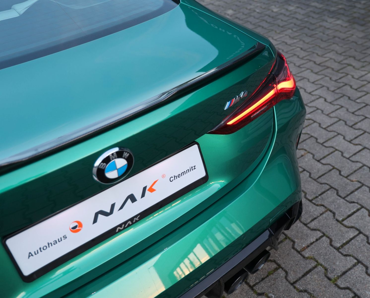 BMW M4 2021 г. Зелёный, пробег 28408 км