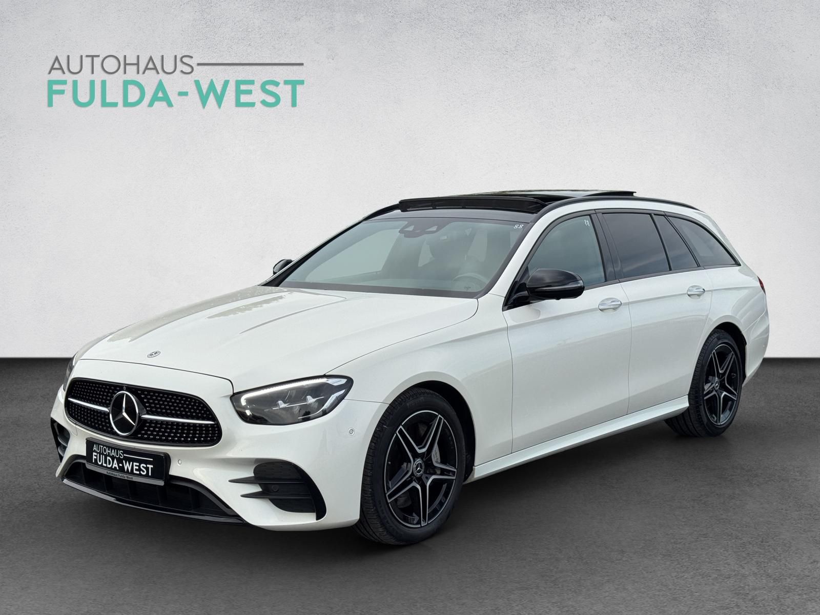 Mercedes-Benz E 400 2022 г. Белый, пробег 55890 км