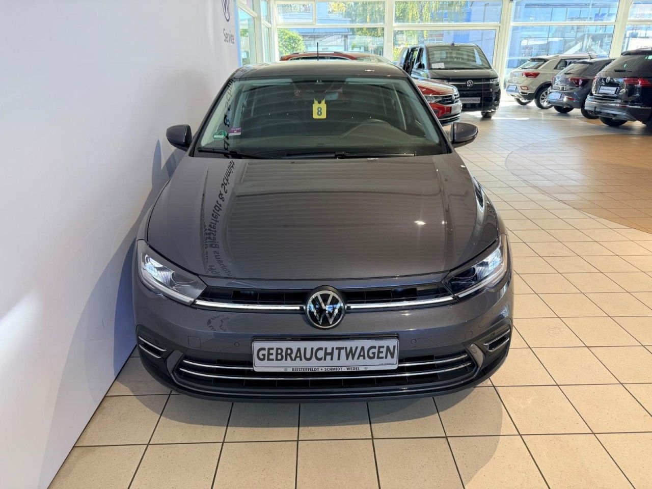Volkswagen Polo 2022 г. Серый, пробег 8920 км
