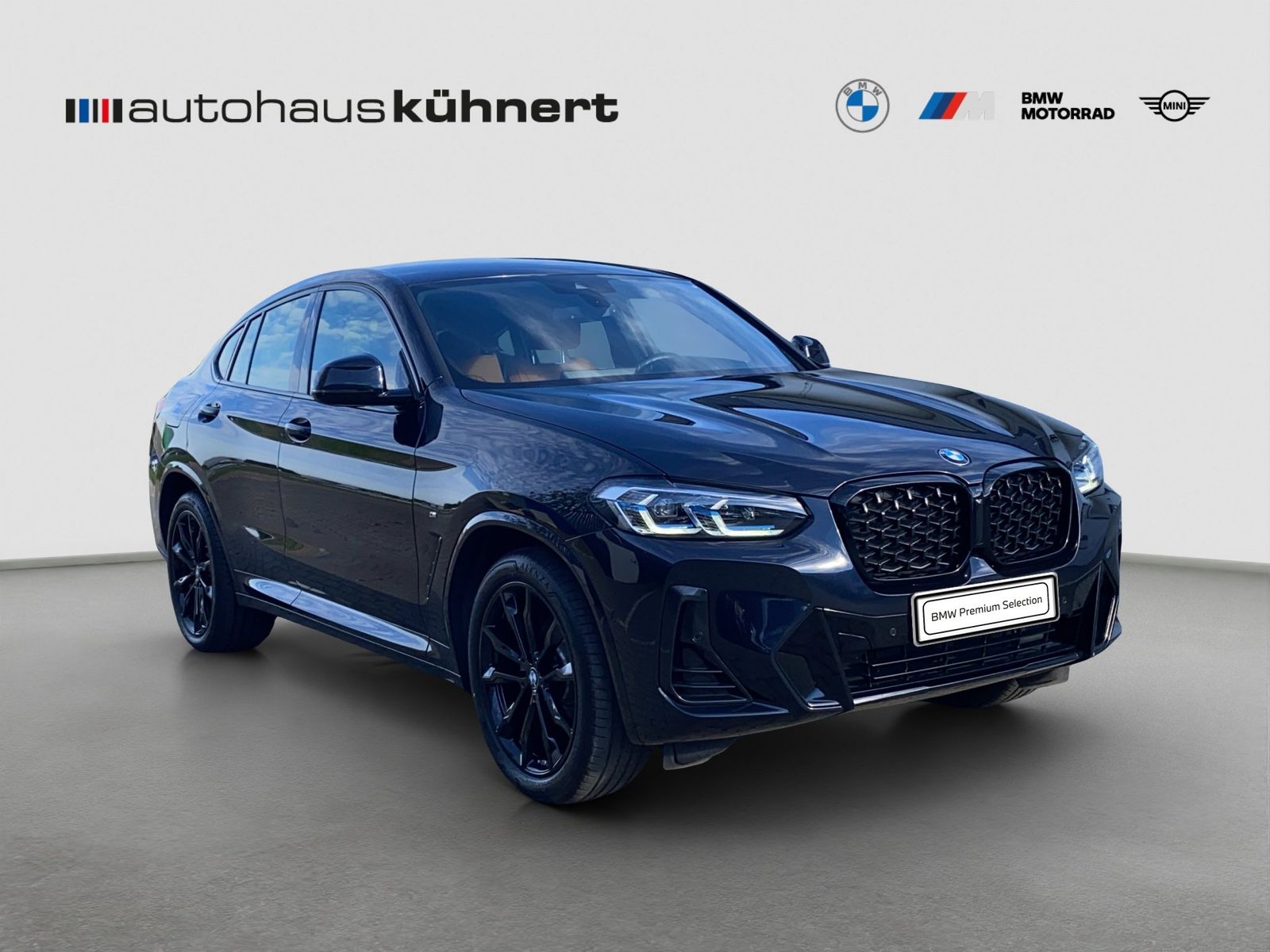 BMW X4 2025 г. Чёрный, пробег 11809 км