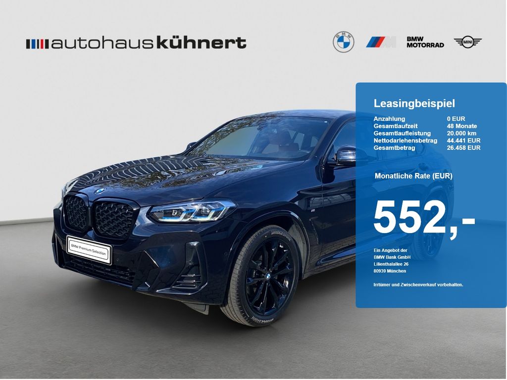 BMW X4 2025 г. Чёрный, пробег 11809 км