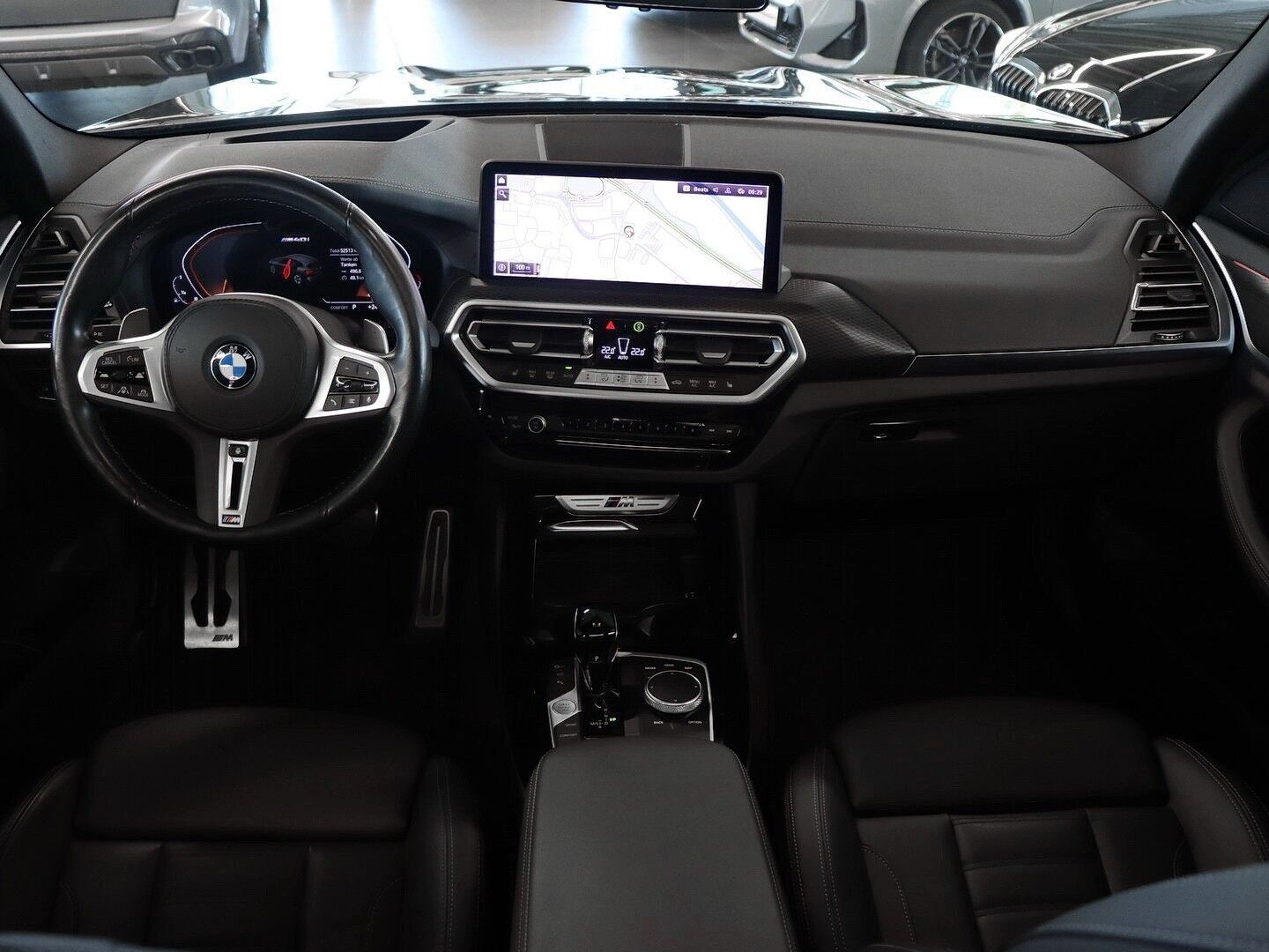 BMW X3 M40 2024 г. Чёрный, пробег 52504 км