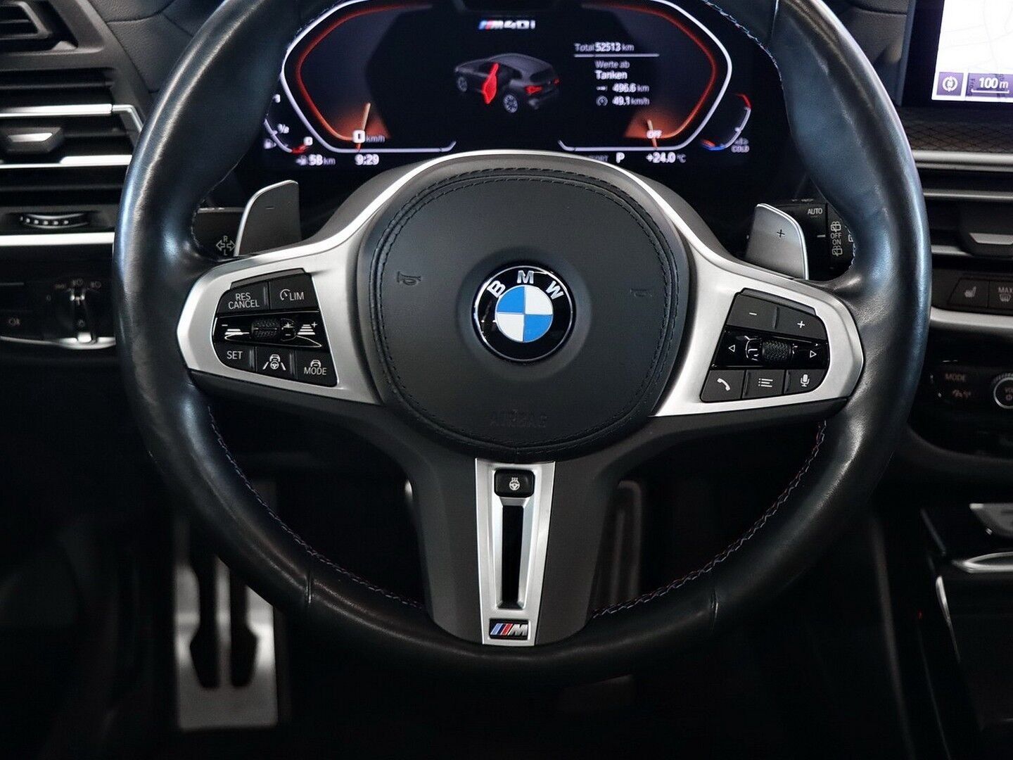 BMW X3 M40 2024 г. Чёрный, пробег 52504 км