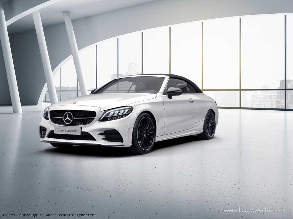 Mercedes-Benz C 200 2023 г. Белый, пробег 18604 км