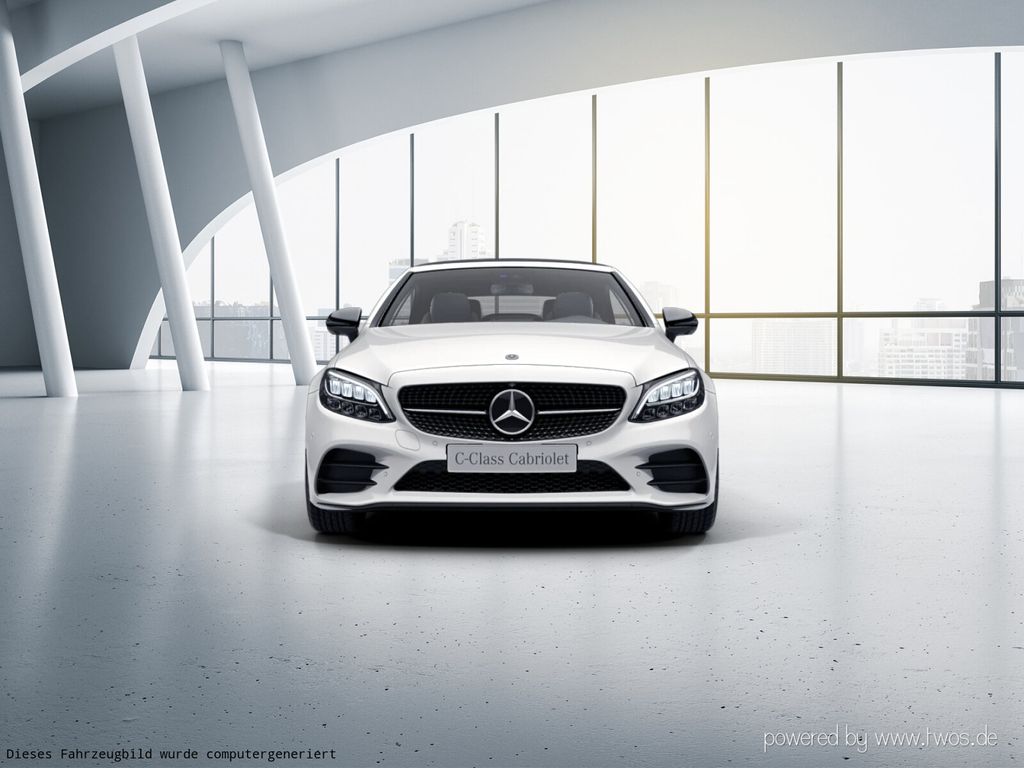 Mercedes-Benz C 200 2023 г. Белый, пробег 18604 км
