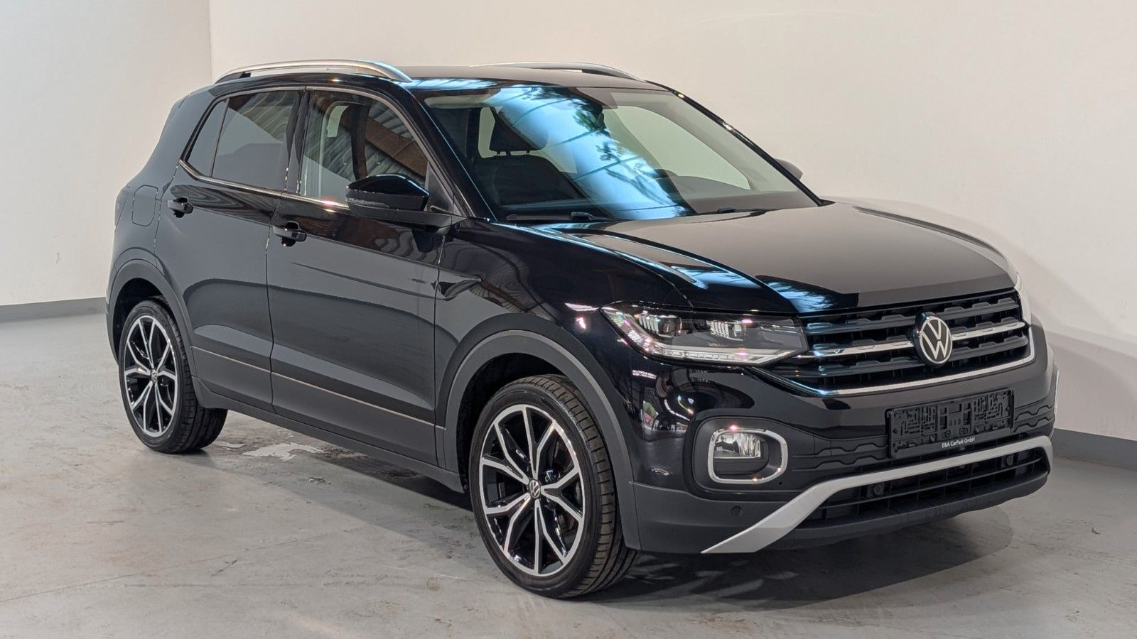 Volkswagen T-Cross 2022 г. Чёрный, пробег 24399 км