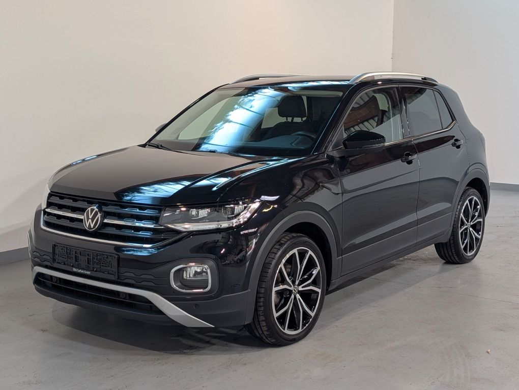 Volkswagen T-Cross 2022 г. Чёрный, пробег 24399 км
