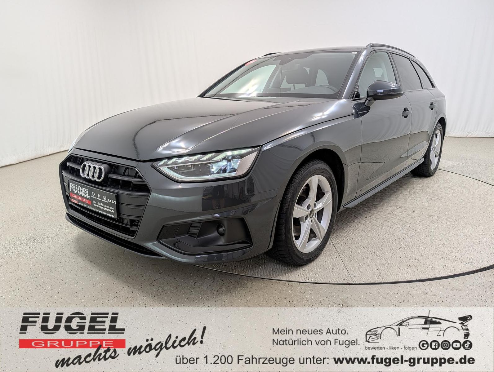 Audi A4 2025 г. Серый, пробег 53324 км