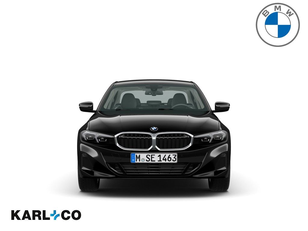 BMW 318 2023 г. Чёрный, пробег 37310 км