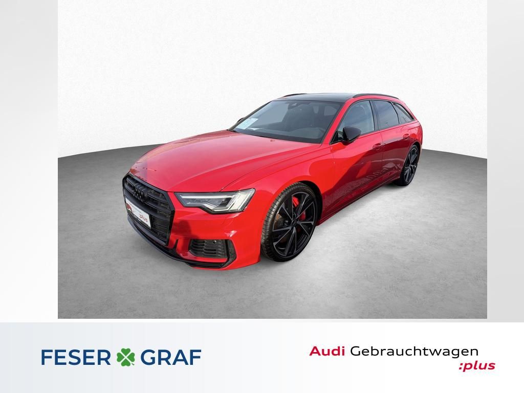 Audi S6 2023 г. Красный, пробег 46890 км