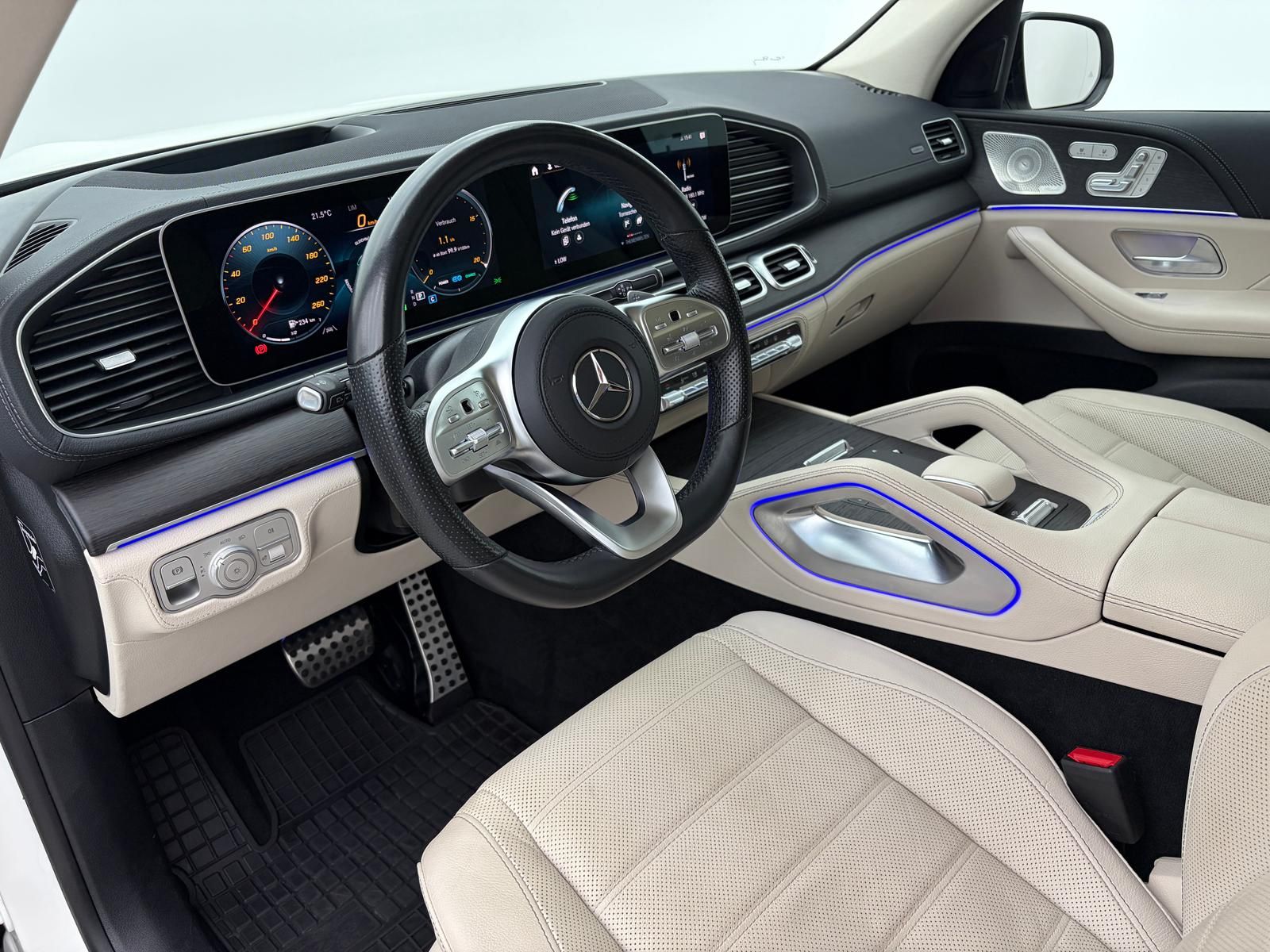 Mercedes-Benz GLS 580 2021 г. Белый, пробег 38106 км