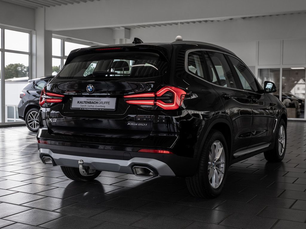 BMW X3 2023 г. Чёрный, пробег 49444 км