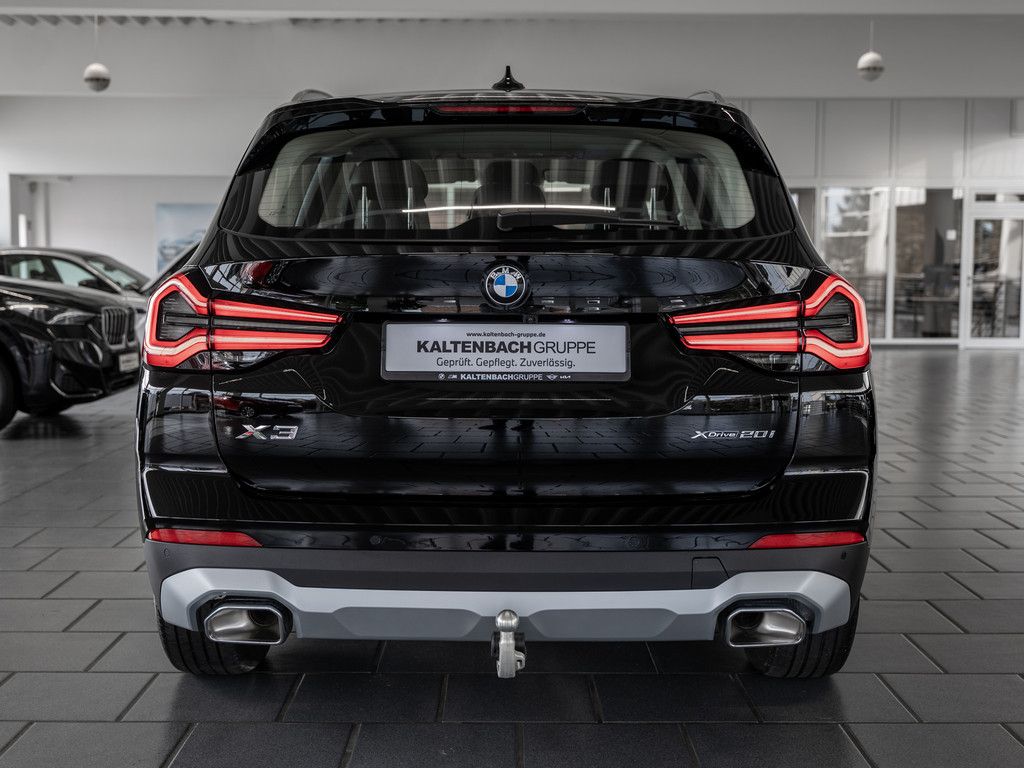 BMW X3 2023 г. Чёрный, пробег 49444 км