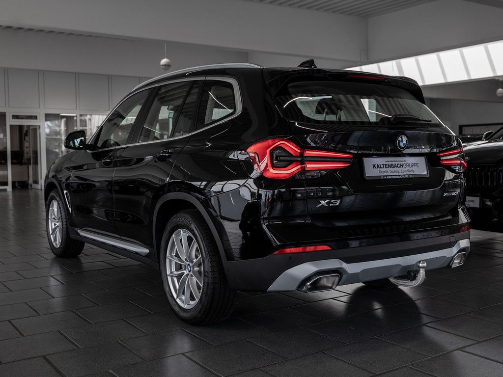 BMW X3 2023 г. Чёрный, пробег 49444 км