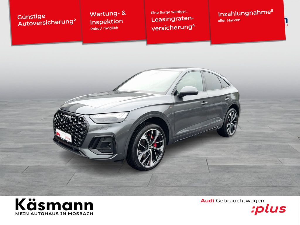 Audi Q5 2022 г. Серый, пробег 44755 км
