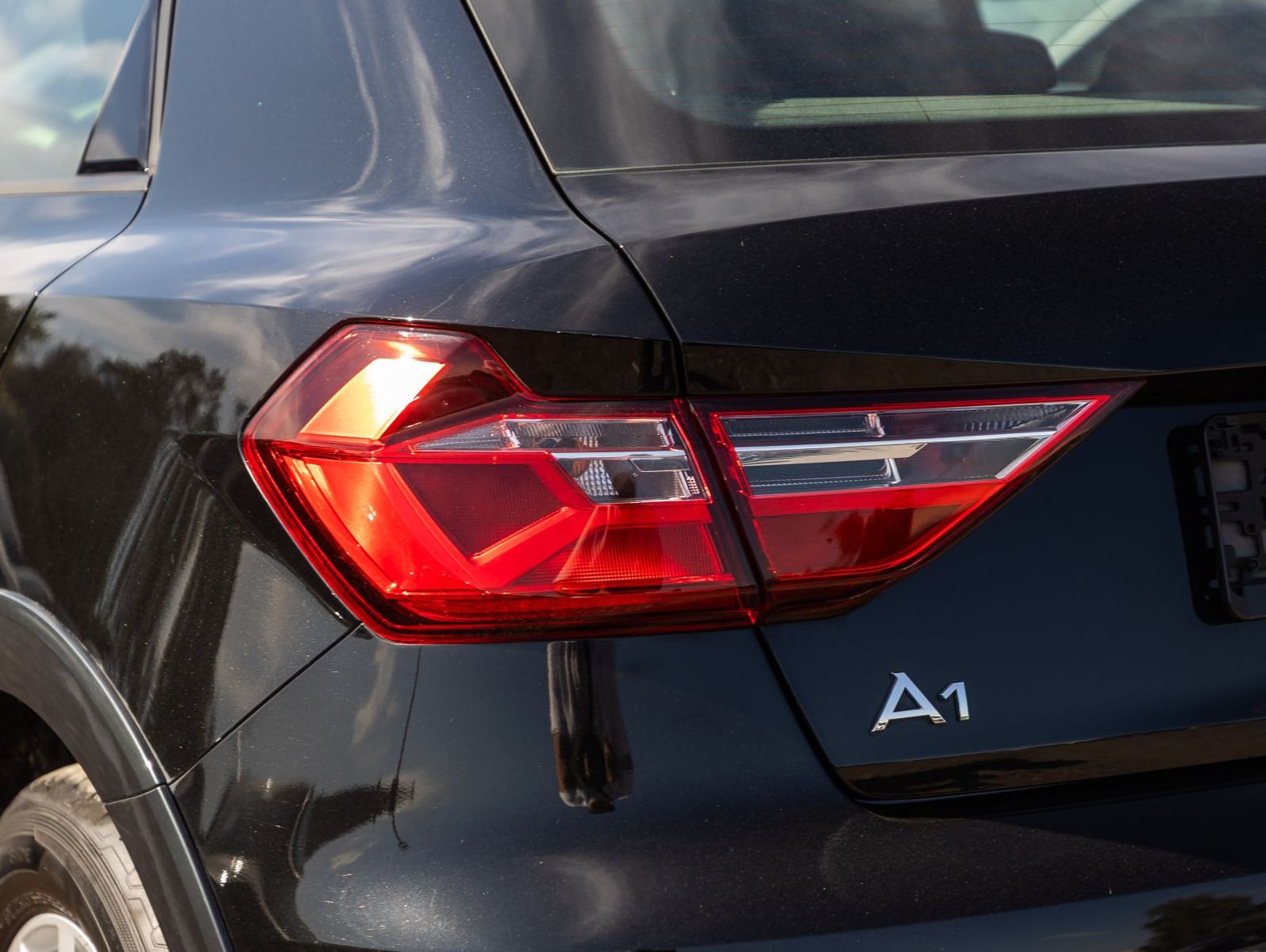 Audi A1 2021 г. Чёрный, пробег 24630 км