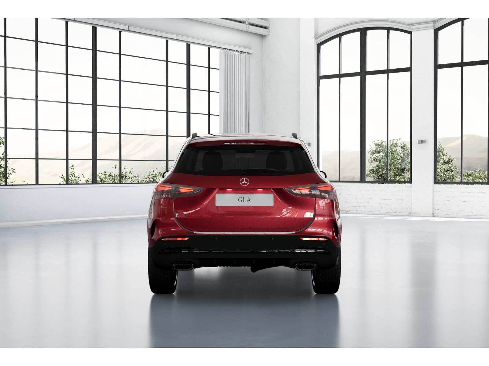 Mercedes-Benz GLA 200 2026 г. Красный, пробег 9999 км